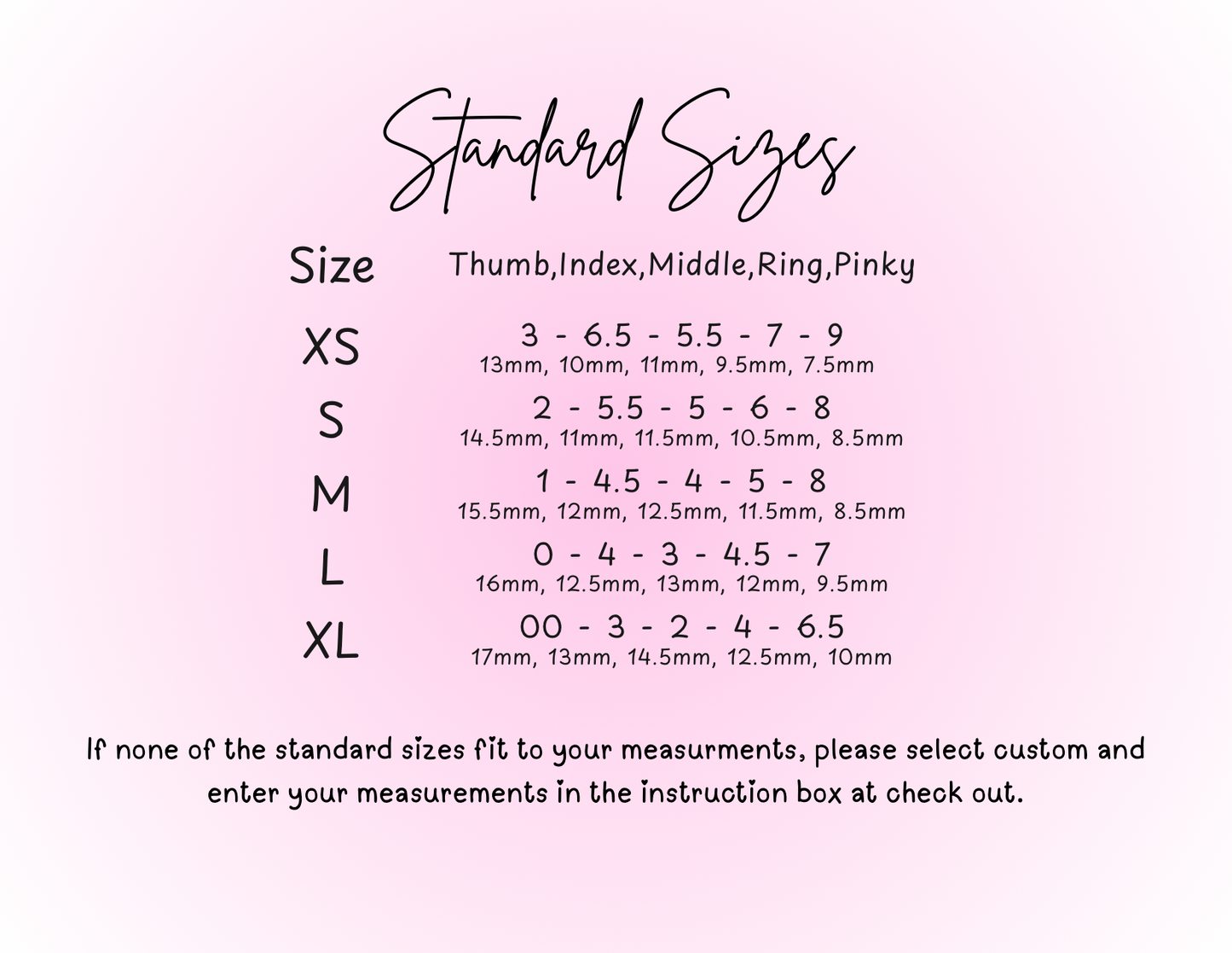 Sizing Kit