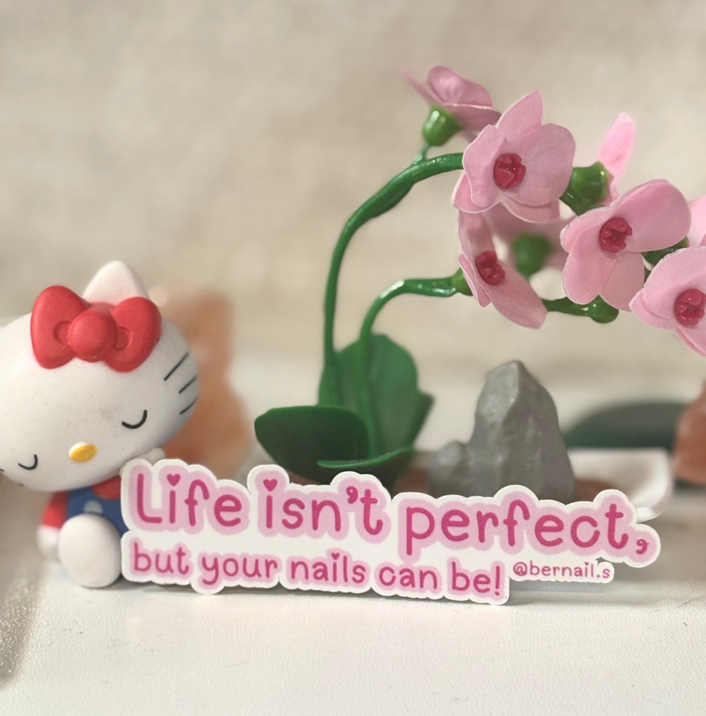 Life isn't Perfect Sticker