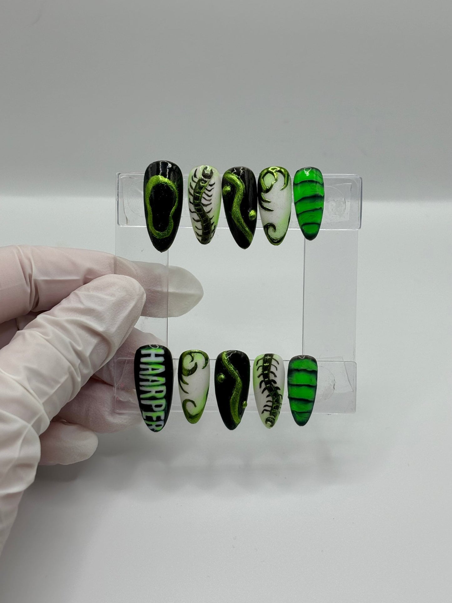 Neon Green Centipede